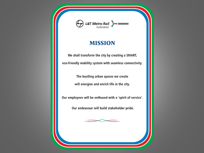 L&T Metro | Mission